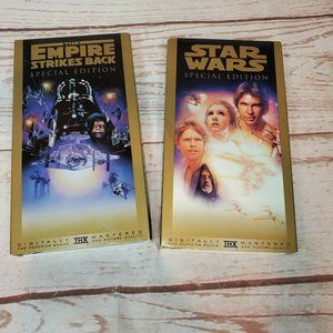Star Wars Special Edition Empire Strikes Back VHS